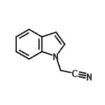 CAS 登录号：4414-73-7， 1H-吲哚-1-基乙腈