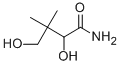 structure of CAS# 4417-86-1, 2,4-Dihydroxy-3,3-Dimethylbutanamide;(2S)-2,4-Dihydroxy-3,3-Dimethyl-Butanamide;(2S)-2,4-Dihydroxy-3,3-Dimethyl-Butyramide;Zinc00169764