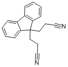 structure of CAS# 4425-97-2, 9,9-Bis(2-Cyanoethyl)Fluorene;3-[9-(2-Cyanoethyl)-9-Fluorenyl]Propanenitrile;3-[9-(2-Cyanoethyl)Fluoren-9-Yl]Propionitrile;Sbb007791