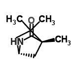 CAS 登录号：442913-23-7， (1S)-4,5,5-三甲基-2-氮杂双环[2.2.1]庚烷-3-酮
