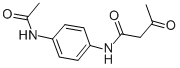 structure of CAS# 4433-78-7, N-[4-(Acetylamino)Phenyl]-3-Oxobutyramide;N-(4-Acetamidophenyl)-3-Oxo-Butanamide;N-(4-Acetamidophenyl)-3-Keto-Butyramide;Butanamide, N-(4-(Acetylamino)Phenyl)-3-Oxo-