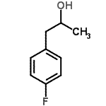 structure of CAS# 444308-32-1, 1-(4-Fluorophenyl)-2-Propanol;1-(4-fluorophenyl)propan-2-ol