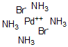 structure of CAS# 44463-62-9, Tetraamminepalladium(II) bromide;Tetraamminepalladium(II) Bromide, Premion(R), 99.95% (Metals Basis), Pd 31.3% Min;Tetraamminepalladium(II)  Bromide,  Premion,  99.95%  (Metals  Basis),;Tetraamminepalladium(II)Bromide,Premion99.95%(Metalsbasis),Pd31.3%Min