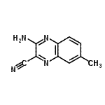 CAS 登录号：444807-95-8， 3-氨基-7-甲基-2-喹喔啉甲腈