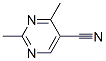 CAS 登录号：4450-24-2， 2,4-二甲基-5-嘧啶甲腈