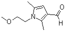 structure of CAS# 445023-46-1, 1-(2-Methoxyethyl)-2,5-Dimethyl-1H-Pyrrole-3-Carbaldehyde;1-(2-methoxyethyl)-2,5-dimethyl-1H-pyrrole-3-; carbaldehyde;1-(2-methoxyethyl)-2,5-dimethyl-1H-pyrrole-3-carbaldehyde;1-(2-Methoxy-ethyl)-2,5-dimethyl-1H-pyrrole-3-carbaldehyde