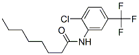 structure of CAS# 4456-59-1, N-[2-Chloro-5-(Trifluoromethyl)Phenyl]Octanamide;N-[2-Chloro-5-(Trifluoromethyl)Phenyl]Caprylamide;Nsc164247