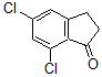 structure of CAS# 448193-94-0, 5,7-Dichloro-2,3-Dihydroinden-1-One;5,7-Dichloro-2,3-Dihydro-1H-Inden-1-One;5,7-Dichloro-2,3-Dihydroinden-1-One;5,7-Dichloro-1-Indanone
