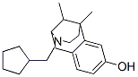 CAS 登录号：4490-59-9， 3-(环戊基甲基)-1,2,3,4,5,6-六氢-6,11-二甲基-2,6-甲桥-3-苯并氮杂环辛四烯-8-醇