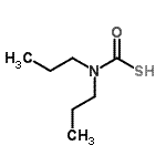 CAS 登录号：44903-38-0， 二丙基氨基硫代甲酸S-酸