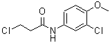 CAS#: 449170-55-2， 3-Chloro-N-(3-Chloro-4-Methoxyphenyl)Propanamide