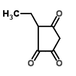 CAS 登录号：4505-53-7， 3-乙基-1,2,4-环戊烷三酮