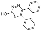 structure of CAS# 4512-00-9, 3-Hydroxy-5,6-Diphenyl-1,2,4-Triazine;Oprea1_429076;Stk154726;Cmldbu00003589