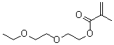 structure of CAS# 45127-97-7, 2-Methyl-2-Propenoic Acid 2-(2-Ethoxyethoxy)Ethyl Ester;2-Methylprop-2-Enoic Acid 2-(2-Ethoxyethoxy)Ethyl Ester;2-Methylacrylic Acid 2-(2-Ethoxyethoxy)Ethyl Ester;Di(Ethylene Glycol) Ethyl Ether Methacrylate