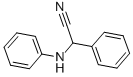 structure of CAS# 4553-59-7, Phenyl-Phenylamino-Acetonitrile;2-Phenyl-2-(Phenylamino)Ethanenitrile;.Alpha.-Anilinophenylacetonitrile;Acetonitrile, Anilinophenyl-