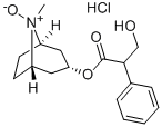 结构式 CAS# 4574-60-1, 阿托品 N-氧化物盐酸盐