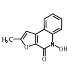 CAS#: 458525-32-1， 5-Hydroxy-2-Methylfuro[2,3-c]Quinolin-4(5H)-One