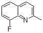 structure of CAS# 46001-36-9, 2-Methyl-8-Fluoroquinoline
