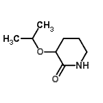 CAS 登录号：463362-71-2， 3-异丙氧基-2-哌啶酮