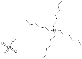 structure of CAS# 4656-81-9, Tetra-n-Hexylammonium Perchlorate;Tetrahexylammonium Perchlorate;1-Hexanaminium, N,N,N-Trihexyl-, Perchlorate