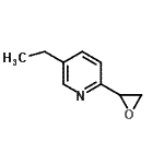 structure of CAS# 471295-97-3, 5-Ethyl-2-(2-Oxiranyl)Pyridine;5-ethyl-2-(oxiran-2-yl)pyridine