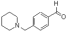 structure of CAS# 471929-86-9, 4-(1-Piperidinylmethyl)-Benzaldehyde;4-(Piperidin-1-Ylmethyl)Benzaldehyde 95%;1-(4-CARBOXALDEHYDEBENZYL)PIPERIDINE;4-(PIPERIDIN-1-YLMETHYL)BENZALDEHYDE