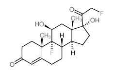 CAS#: 472-24-2， (8S,9R,10S,11S,13S,14S,17R)-9-Fluoro-17-(2-Fluoroacetyl)-11,17-Dihydroxy-10,13-Dimethyl-1,2,6,7,8,11,12,14,15,16-Decahydrocyclopenta[a]Phenanthren-3-One