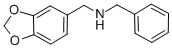 结构式 CAS# 4720-73-4, 苯并[1,3]二氧杂环戊烯-5-基甲基-苄基-胺