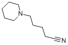 structure of CAS# 4734-49-0, 5-Piperidinovaleronitrile;5-(1-Piperidyl)Pentanenitrile;5-Piperidinovaleronitrile;Nsc96984