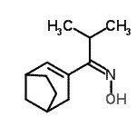 CAS 登录号：473438-99-2， (1Z)-1-(双环[3.2.1]辛-2-烯-3-基)-N-羟基-2-甲基-1-丙亚胺