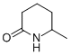 structure of CAS# 4775-98-8, 6-Methylpiperidin-2-One;6-Methyl-2-Piperidinone;6-Methyl-2-Piperidone;2-Piperidinone, 6-Methyl-