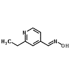 CAS 登录号：477776-07-1， (E)-1-(2-乙基-4-吡啶基)-N-羟基甲亚胺
