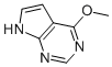 structure of CAS# 4786-76-9, 4-Methoxy-1H-Pyrrolo[2,3-d]Pyrimidine;Nciopen2_000028;4-Methoxypyrrolo[2,3-D]Pyrimidine;Methyl 7H-Pyrrolo[2,3-D]Pyrimidin-4-Yl Ether