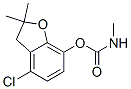 CAS#: 4790-92-5， Methylcarbamic Acid 4-Chloro-2,3-Dihydro-2,2-Dimethylbenzofuran-7-Yl Ester