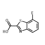 CAS 登录号：479028-68-7， 7-氟-1,3-苯并噻唑-2-羧酸