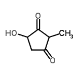 CAS 登录号：4800-04-8， 4-羟基-2-甲基-1,3-环戊烷二酮