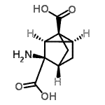 CAS#: 482373-22-8， (1R,2R,3R,4S,6S)-3-amino-Tricyclo[2.2.1.02,6]heptane-1,3-dicarboxylic acid
