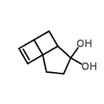 CAS 登录号：482581-52-2， 三环[4.3.0.0<sup>1,4</sup>]壬-2-烯-7,7-二醇