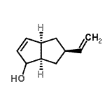 CAS 登录号：483316-71-8， (3aR,5R,6aR)-5-乙烯基-1,3A,4,5,6,6A-六氢-1-二并环戊烯并l