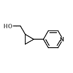 CAS 登录号：484654-35-5， [2-(4-吡啶基)环丙基]甲醇