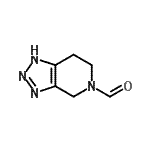 CAS 登录号：485402-45-7， 1,4,6,7-四氢-5H-[1,2,3]三唑并[4,5-c]吡啶-5-甲醛