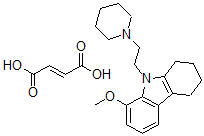 CAS#: 49558-40-9， But-2-Enedioic Acid, 1-Methoxy-9-[2-(1-Piperidyl)Ethyl]-5,6,7,8-Tetrahydrocarbazole