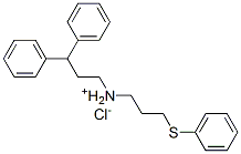 CAS#: 49566-00-9， (3,3-Diphenylpropyl)[3-(Phenylthio)Propyl]Ammonium Chloride