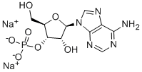 结构式 CAS# 4958-39-8, 3'-腺苷酸钠盐