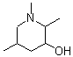 CAS 登录号：496783-45-0， 1,2,5-三甲基-3-哌啶醇