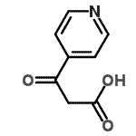 CAS#: 4968-94-9， 3-Oxo-3-(4-Pyridinyl)Propanoic Acid