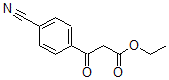 结构式 CAS# 49744-93-6, 4-氰基-beta-氧代-苯丙酸乙酯