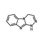 CAS 登录号：49758-19-2， 1,4-二氢[1,2,4]三嗪并[4,3-a]苯并咪唑