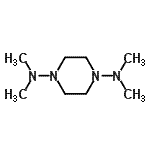 CAS 登录号：49840-61-1， N,N,N',N'-四甲基-1,4-哌嗪二胺
