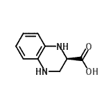 CAS 登录号：49849-50-5， (2R)-1,2,3,4-四氢-2-喹喔啉羧酸